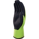 DELTAPLUS Gants de protection anti-froid haute visibilité VV735JA mousse latex T10/XL