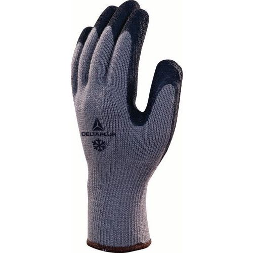 [DET781] DELTAPLUS Gants de protection anti-froid haute visibilité VV735JA mousse latex T10/XL