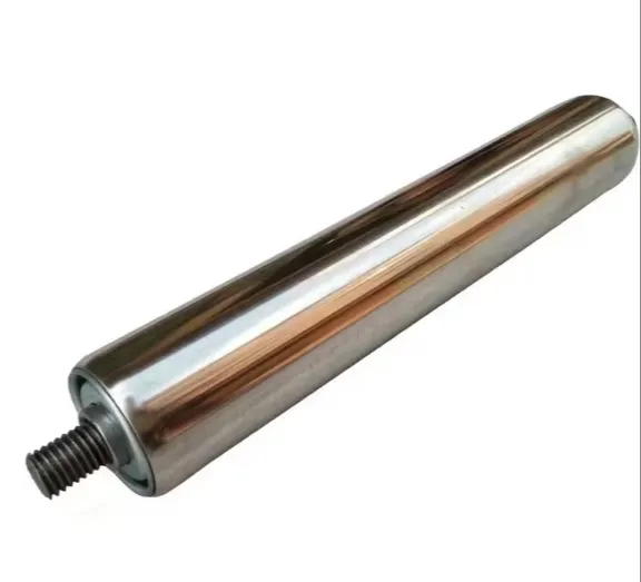 Rouleau convoyeur 25/38/50/60mm L. 200-900mm (25, Acier Carbone, 150Kg)