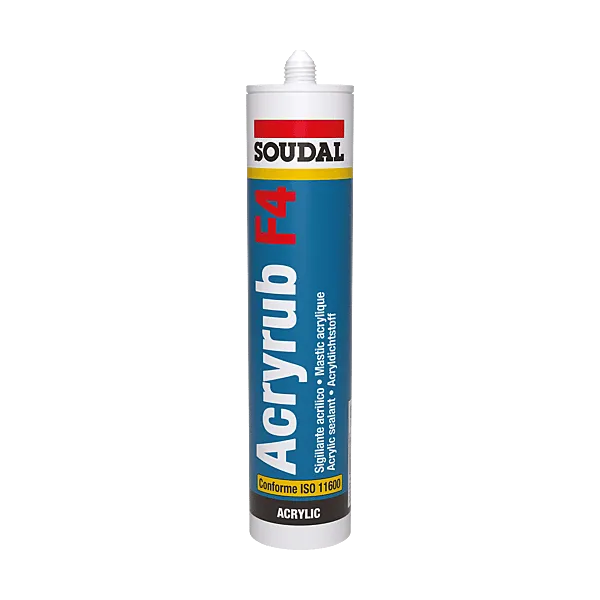 SOUDAL - Mastic acrylique Acryrub F4 300ml
