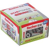 FISCHER DuoPower Cheville murale 8mm B100