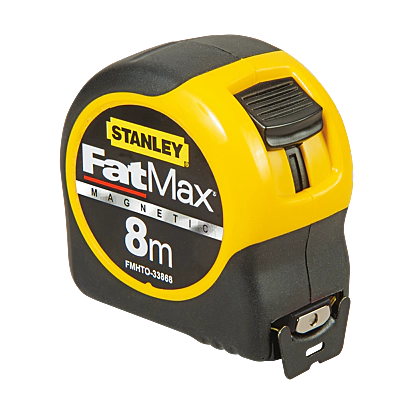 STANLEY Mètre à ruban magnétique Fatmax 8m