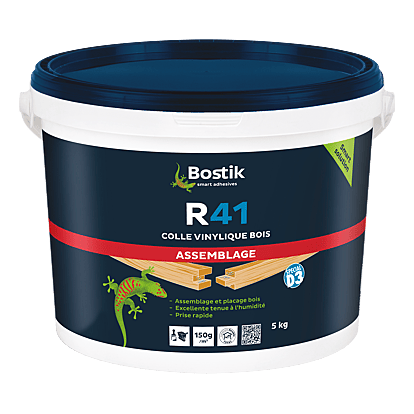BOSTIK Colle vinylique milieu humide R41 (5 kg)