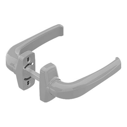 Ensemble sur rosace Crystal (Noir)