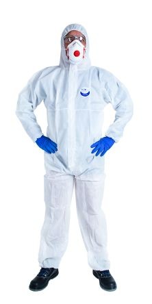 Combinaison jetable résistant poussières toxiques SLS 55 GM2 (M)