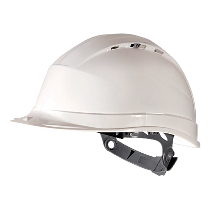 Casque de chantier Quartz (Blanc)