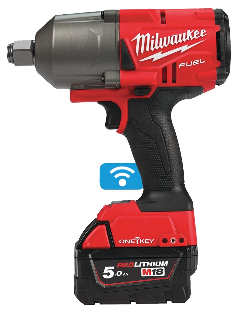 Boulonneuse à choc M18 FUEL™ ¾″ ONE-KEY™ FIXATION O'RING + Coffret & 2 Batteries 5Ah 18V