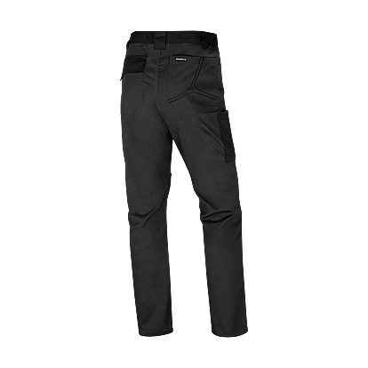 DELTAPLUS Pantalon de travail amagnétique (S, Bleu marine, Bleu roi)