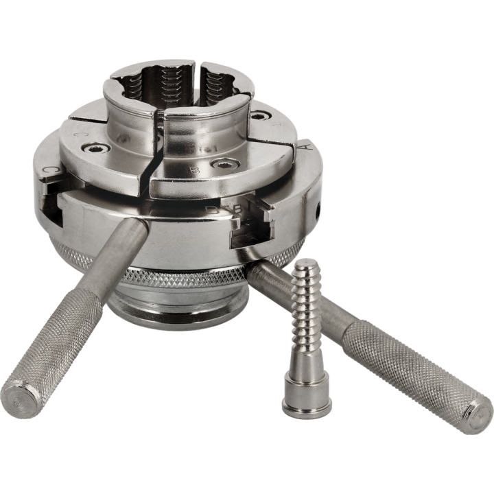 Mandrin universel 4 mors tournage M33X3,5MM D.90