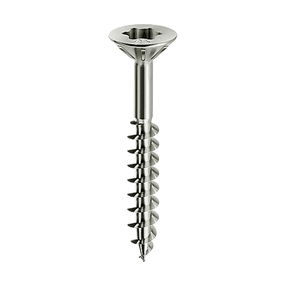Vis à bois tête fraisée Torx acier Chromiting Panelvit