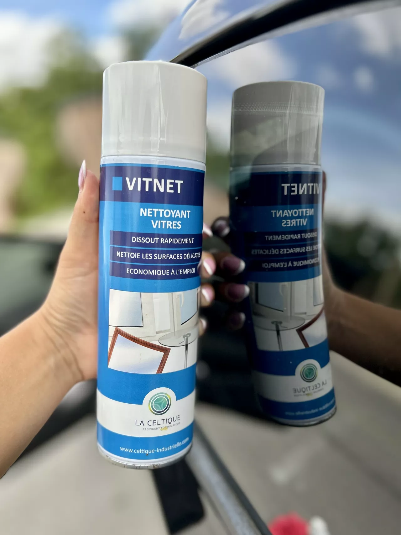 VITNET aérosol -Nettoyant pour vitres et glaces