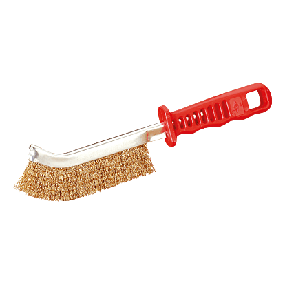 Brosse métallique convexe