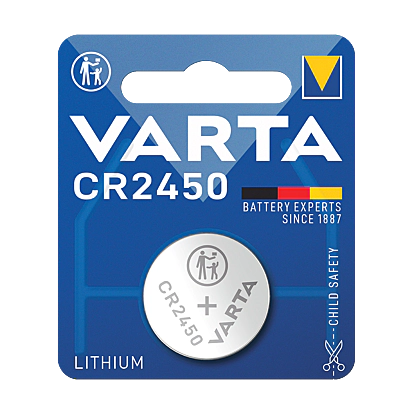 Pile lithium CR2450