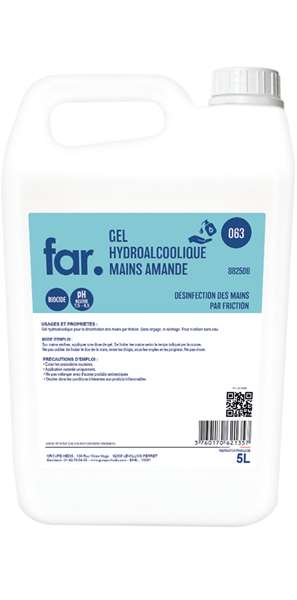 GEL HYDROALCOOLIQUE 5L