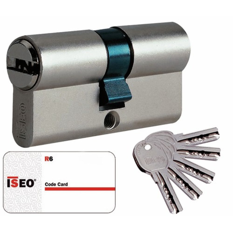 [WIN26004] ISEO Cylindre double  30+50 5CLES+ CARTE